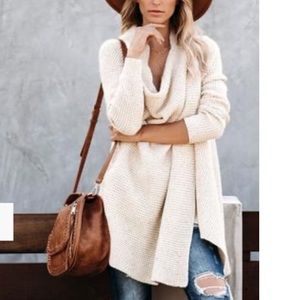 🎉HP 05/06🎉 Pocketed Thermal Oatmeal Cardigan- S